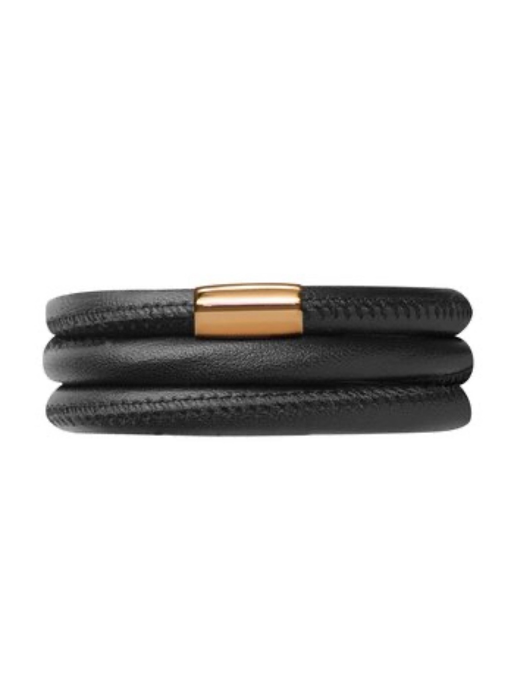 Endless Leather Triple Wrap Bracelet
